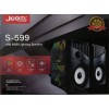 JEDEL S-599 1+1 SPEAKER BLUETOOTH ÖZELLİKLİ YAN TARAFLARI RGB IŞIKLI